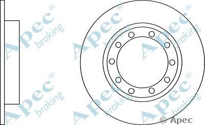 APEC BRAKING dsk2959 -  Тормозной диск